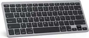 OMOTON Bluetooth Keyboard for iPad & More, Grey OMOTON Bluetooth Keyboard for iPad & More, Grey