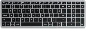 Satechi Slim X2 Bluetooth Backlit Keyboard, Multi-Device Sync, Space Gray Satechi Slim X2 Bluetooth Backlit Keyboard, Multi-Device Sync, Space Gray