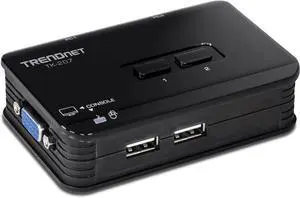 TRENDnet 2-Port USB KVM Switch, TK-207K TRENDnet 2-Port USB KVM Switch, TK-207K