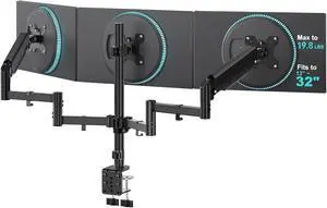 WALI Triple Monitor Mount for 13-32 inch Screens, up to 19.8 lbs per Arm WALI Triple Monitor Mount for 13-32 inch Screens, up to 19.8 lbs per Arm