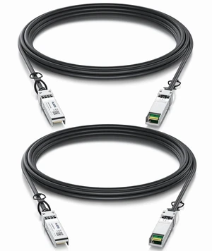 10G SFP+ Direct Attach Copper Twinax Cable, 2-Pack 1m/3.28ft 10G SFP+ Direct Attach Copper Twinax Cable, 2-Pack 1m/3.28ft