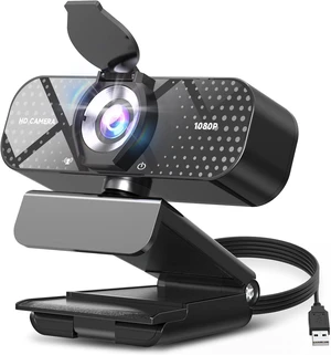 TRAUSI 1080P FHD Webcam with Noise-Canceling Mic, Auto Light Correction, Privacy Cover and Wide Angle Lens, Plug & Play USB Camera for Laptop/Desktop/PC/Mac, Compatible with Zoom/Teams/Streaming TRAUSI 1080P FHD Webcam with Noise-Canceling Mic, Auto Light Correction, Privacy Cover and Wide Angle Lens, Plug & Play USB Camera for Laptop/Desktop/PC/Mac, Compatible with Zoom/Teams/Streaming