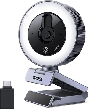UGREEN 2K Webcam with 4-Level Ring Light UGREEN 2K Webcam with 4-Level Ring Light