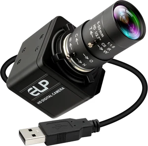 USB Camera 16 Megapixes High Resolution 5K USB Webcam with CS Mount 5-50mm Manual Varifocus Lens Close UP OpenCV Camera Free Driver Plug and Play for Windows Linux Laptop Jetson Nano USB Camera 16 Megapixes High Resolution 5K USB Webcam with CS Mount 5-50mm Manual Varifocus Lens Close UP OpenCV Camera Free Driver Plug and Play for Windows Linux Laptop Jetson Nano