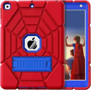 Grifobes for iPad 9th Generation Case, iPad 8th/7th Generation Case 2021/2020/2019, Heavy Duty Shockproof Rugged Protective 10.2" Cover with Stand for iPad 9 8 7 Gen 10.2 inch (Red+Blue) Grifobes for iPad 9th Generation Case, iPad 8th/7th Generation Case 2021/2020/2019, Heavy Duty Shockproof Rugged Protective 10.2" Cover with Stand for iPad 9 8 7 Gen 10.2 inch (Red+Blue)