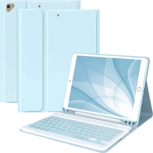 MMK for iPad 9/8/7th Generation Case with Keyboard 10.2 inch, Blue MMK for iPad 9/8/7th Generation Case with Keyboard 10.2 inch, Blue