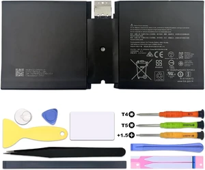 G16TA047H Battery Replacement for Microsoft Surface Go 2 Model 1901 1926 10.5-Inch Tablet PC Series Battery (7.66V,26.81Wh,3500mAh) with Tools G16TA047H Battery Replacement for Microsoft Surface Go 2 Model 1901 1926 10.5-Inch Tablet PC Series Battery (7.66V,26.81Wh,3500mAh) with Tools