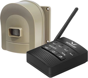 1/2 Mile Hosmart Driveway Alarm Wireless Motion Sensor System | Driveway Sensor Alert System Weatherproof Security Outdoor Motion Sensor & Detector Protect Outdoor/Indoor Property 1/2 Mile Hosmart Driveway Alarm Wireless Motion Sensor System | Driveway Sensor Alert System Weatherproof Security Outdoor Motion Sensor & Detector Protect Outdoor/Indoor Property