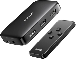 UGREEN HDMI Switch 3 in 1 Out, 4K@30Hz, with Remote UGREEN HDMI Switch 3 in 1 Out, 4K@30Hz, with Remote