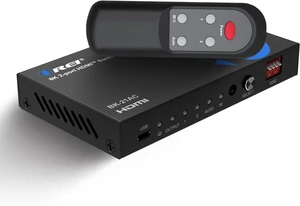 OREI 8K HDMI 2.1 Switch, 8K@60Hz 2-in 1-Out, Audio Extractor, IR Remote OREI 8K HDMI 2.1 Switch, 8K@60Hz 2-in 1-Out, Audio Extractor, IR Remote