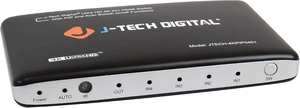 J-Tech Digital 4K@30HZ 4-Port HDMI Switch with PIP, IR, HDCP1.4 Wireless Remote Control, and Auto Switch ON/OFF Functions with Control4 Driver Available J-Tech Digital 4K@30HZ 4-Port HDMI Switch with PIP, IR, HDCP1.4 Wireless Remote Control, and Auto Switch ON/OFF Functions with Control4 Driver Available