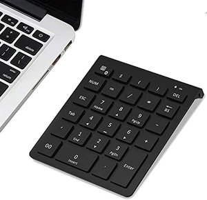 Lekvey Bluetooth Number Pad, Wireless Numeric Keypad for Laptop Lekvey Bluetooth Number Pad, Wireless Numeric Keypad for Laptop