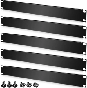 Leinuosen 20 Pcs 1u Blank Rack Panel, 19 Inch Metal Server Filler Leinuosen 20 Pcs 1u Blank Rack Panel, 19 Inch Metal Server Filler