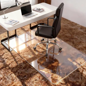 Tempered Glass Chair Mat for Carpet 32" x 48" Heavy Duty Chair Mat Tempered Glass Chair Mat for Carpet 32" x 48" Heavy Duty Chair Mat