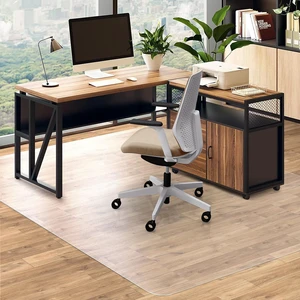 Office Chair Mat for Hard Floors, 60"x75" Large Chair Mat for Hardwood Floor, Waterproof Area Mat for Living Room, Hard Floor Protector Computer Desk Rug for Home Office (Clear) Office Chair Mat for Hard Floors, 60"x75" Large Chair Mat for Hardwood Floor, Waterproof Area Mat for Living Room, Hard Floor Protector Computer Desk Rug for Home Office (Clear)