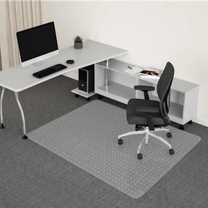 Office Chair Mat for Carpet, 46 x 60 Computer Chair Mat for Carpeted Floors, Smooth Glide Under Desk Carpeted Floor Protector, Carpet Mat for Home Office (Rectangle) Office Chair Mat for Carpet, 46 x 60 Computer Chair Mat for Carpeted Floors, Smooth Glide Under Desk Carpeted Floor Protector, Carpet Mat for Home Office (Rectangle)