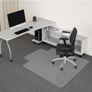 Office Chair Mat for Carpet, 45 x 53 Computer Chair Mat for Carpeted Floors, Smooth Glide Under Desk Carpeted Floor Protector, Carpet Mat for Home Office (with Lip) Office Chair Mat for Carpet, 45 x 53 Computer Chair Mat for Carpeted Floors, Smooth Glide Under Desk Carpeted Floor Protector, Carpet Mat for Home Office (with Lip)