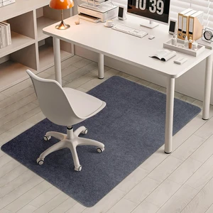 55"x35" Anti-Slip Computer Chair Mat for Hardwood Floors Dark Grey 55"x35" Anti-Slip Computer Chair Mat for Hardwood Floors Dark Grey