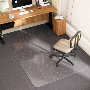 Office Chair Mat for Carpet with Lip, 48" x 72" Clear Plastic Protector Office Chair Mat for Carpet with Lip, 48" x 72" Clear Plastic Protector