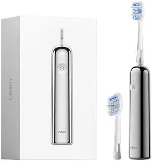 Laifen Wave Pro Electric Toothbrush with 2 Brush Heads and Travel Bag - Stainless Steel Laifen Wave Pro Electric Toothbrush with 2 Brush Heads and Travel Bag - Stainless Steel