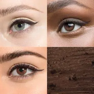 When Pencil Met Gel Sharpenable Multi-Use Longwear Eyeliner Pencil - Rich Brown - Transfer-Proof - High Performance Liner When Pencil Met Gel Sharpenable Multi-Use Longwear Eyeliner Pencil - Rich Brown - Transfer-Proof - High Performance Liner