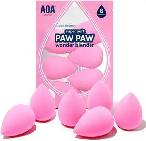 Collection makeup Sponge Set Latex Free and High-definition Set of 6 makeup Wonder blender For Powder Cream and Liquid, Super Soft Wonder Beauty Cosmetic Collection makeup Sponge Set Latex Free and High-definition Set of 6 makeup Wonder blender For Powder Cream and Liquid, Super Soft Wonder Beauty Cosmetic