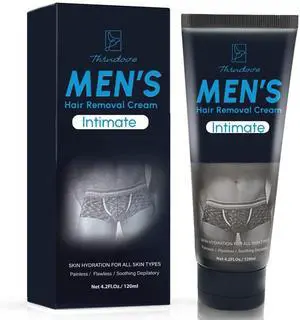 Intimate/Private Hair Removal Cream For Men, For Unwanted Male Hair in Private Area, Effective & Painless Depilatory Cream, Suitable For All Skin Types Intimate/Private Hair Removal Cream For Men, For Unwanted Male Hair in Private Area, Effective & Painless Depilatory Cream, Suitable For All Skin Types