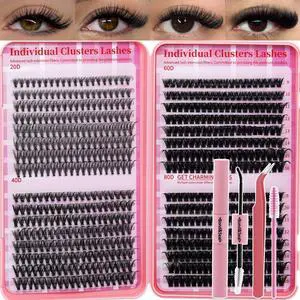 Lash Clusters Kit for Beginners Eyelash Clusters Kit Lashes Clusters Kit Cluster Lashes Pestañas Postizas Naturales with Lash Bond&Seal,Lash Tweezers,Brush RITALASH(640pcs 20D+40D+60D+80D Kit,9-16mm) Lash Clusters Kit for Beginners Eyelash Clusters Kit Lashes Clusters Kit Cluster Lashes Pestañas Postizas Naturales with Lash Bond&Seal,Lash Tweezers,Brush RITALASH(640pcs 20D+40D+60D+80D Kit,9-16mm)