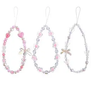 Gsbnjuy 3 Pcs Beaded Phone Wrist Straps Phone Camera Charm Cute Butterfly Bow Flower Lanyard Bracelet Aesthetic Lanyard Keychain Wristlet for Cellphone Bag Keychain Decor Accessories Valentine Gsbnjuy 3 Pcs Beaded Phone Wrist Straps Phone Camera Charm Cute Butterfly Bow Flower Lanyard Bracelet Aesthetic Lanyard Keychain Wristlet for Cellphone Bag Keychain Decor Accessories Valentine