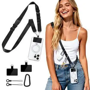 GMETINK Multifunctional Phone Lanyard, Cell Phone Universal Adjustable Anti-Theft Crossbody Phone Strap Fits Full-Cover Phone Cases, Portable Key Clip, Travel Essential GMETINK Multifunctional Phone Lanyard, Cell Phone Universal Adjustable Anti-Theft Crossbody Phone Strap Fits Full-Cover Phone Cases, Portable Key Clip, Travel Essential