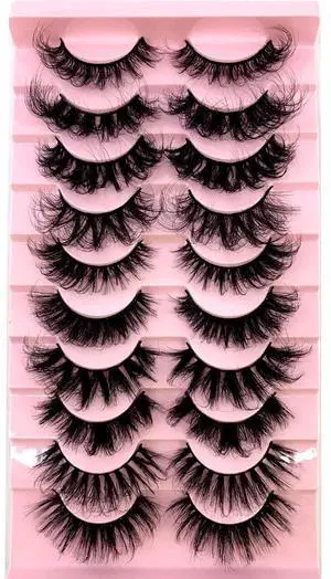 HBZGTLAD Soft Mink Eyelashes 3D Curl Winged End Eye Elongated Fake Lashes Thick Handmade Natural False Eyelash Messy Cross Lash Wholesale (MX-3) HBZGTLAD Soft Mink Eyelashes 3D Curl Winged End Eye Elongated Fake Lashes Thick Handmade Natural False Eyelash Messy Cross Lash Wholesale (MX-3)