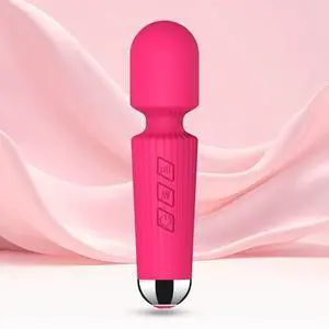 jtffer Handheld Wand Massager 20 Modes 8 Speeds, Quiet Mini Vibration Massager for Deep Tissue & Muscle Recovery, Neck Back Shoulder, Cordless Portable (Red) jtffer Handheld Wand Massager 20 Modes 8 Speeds, Quiet Mini Vibration Massager for Deep Tissue & Muscle Recovery, Neck Back Shoulder, Cordless Portable (Red)