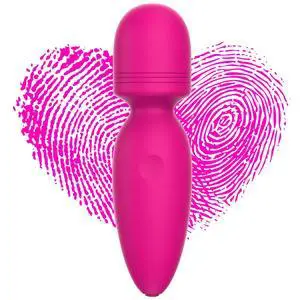 Mini Wand Massager with 10 Vibration Modes, Whisper Quiet, Cordless Waterproof Handheld Massager for Shoulder and Back Full Body Massage, Sports Recovery Mini Wand Massager with 10 Vibration Modes, Whisper Quiet, Cordless Waterproof Handheld Massager for Shoulder and Back Full Body Massage, Sports Recovery