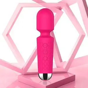 BitOffun Handheld Cordless Mini Massager, Powerful Quiet with Waterproof, 20 Modes & 8 Speeds Vibration Wand for Back Neck Shoulders, Muscle Soreness Relief & Recovery (Red) BitOffun Handheld Cordless Mini Massager, Powerful Quiet with Waterproof, 20 Modes & 8 Speeds Vibration Wand for Back Neck Shoulders, Muscle Soreness Relief & Recovery (Red)