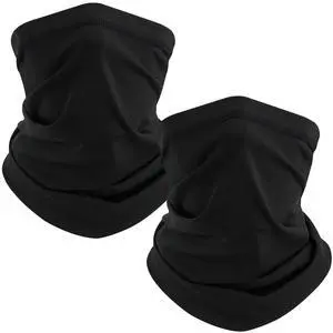 TICONN Neck Gaiter Face Cover Scarf, Neck Warmer Breathable Sun & Wind-proof for Skiing Fishing Hiking Cycling (Quick Dry, Black) TICONN Neck Gaiter Face Cover Scarf, Neck Warmer Breathable Sun & Wind-proof for Skiing Fishing Hiking Cycling (Quick Dry, Black)