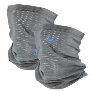 Geyoga 2 Pack 2/4 Pack Cooling Neck Gaiter Summer Breathable Balaclava Face Mask with Mesh Holes UV Protection Sun Scarf Men Women (Dark Gray) Geyoga 2 Pack 2/4 Pack Cooling Neck Gaiter Summer Breathable Balaclava Face Mask with Mesh Holes UV Protection Sun Scarf Men Women (Dark Gray)