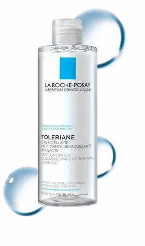 La Roche-Posay Micellar Cleansing Water for Sensitive Skin, Micellar Water Makeup Remover, Cleanses and Hydrates Skin, Gentle Face Toner, Oil Free La Roche-Posay Micellar Cleansing Water for Sensitive Skin, Micellar Water Makeup Remover, Cleanses and Hydrates Skin, Gentle Face Toner, Oil Free
