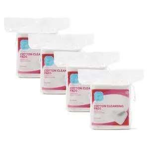 Simply Soft Premium Jumbo Cotton Cleansing Pads, 100% Pure Cotton, Large 3.5 x 4.5 Cotton Pads (200 Count) Simply Soft Premium Jumbo Cotton Cleansing Pads, 100% Pure Cotton, Large 3.5 x 4.5 Cotton Pads (200 Count)