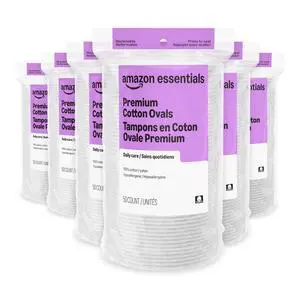 Amazon Essentials Oval Premium Pads, 300 Count (6 Packs of 50) (Previously Amazon Basics) Amazon Essentials Oval Premium Pads, 300 Count (6 Packs of 50) (Previously Amazon Basics)
