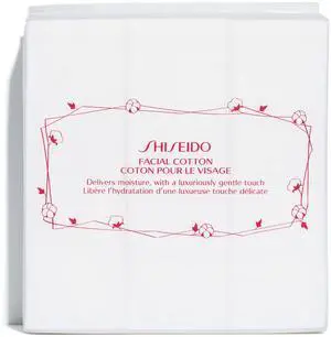 Shiseido Facial Cotton Pads - Includes 165 Squares - for Softener Application & Makeup Removal - 100% Natural, Super Soft Shiseido Facial Cotton Pads - Includes 165 Squares - for Softener Application & Makeup Removal - 100% Natural, Super Soft