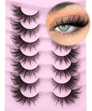 Fox Eye Lashes Wispy Faux Mink Lashes Volume Fairy Cat Eye Lashes That Look Like Extensions Spiky Fake Eyelashes 20mm Long Lash with Spikes Fox Eye Lashes Wispy Faux Mink Lashes Volume Fairy Cat Eye Lashes That Look Like Extensions Spiky Fake Eyelashes 20mm Long Lash with Spikes