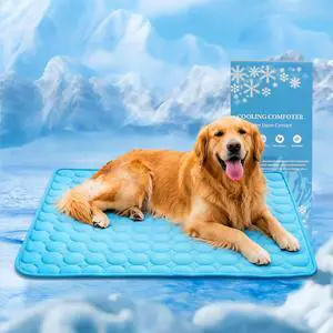 VeMee Cooling Mat for Dogs, Arc-Chill Q-Max>0.4 Washable Breathable Pad VeMee Cooling Mat for Dogs, Arc-Chill Q-Max>0.4 Washable Breathable Pad