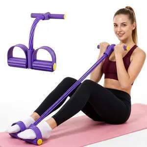 Pedal Resistance Band with Handle,4/6/8 Tubes Options,Full-Body Use Pedal Resistance Band with Handle,4/6/8 Tubes Options,Full-Body Use