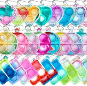 ONKULL Pop Fidget Keychain 30 Pack ,Mini Fidget Toys Bulk ,Sensory Toys for Kids ,Party Favors for Kids 4-8,8-12 Year ,Back to School Gifts for Classroom ,Birthday Goodie Bags Stuffers ONKULL Pop Fidget Keychain 30 Pack ,Mini Fidget Toys Bulk ,Sensory Toys for Kids ,Party Favors for Kids 4-8,8-12 Year ,Back to School Gifts for Classroom ,Birthday Goodie Bags Stuffers