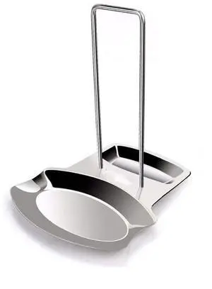 Pot Lid Holder Spoon Rest,Stainless Steel Utensils Pan Pot Cover Lid Rack Stand Organizer,Multifunctional Storage Soup Spoon Rests Rack Kitchen Decor Tool Pot Lid Holder Spoon Rest,Stainless Steel Utensils Pan Pot Cover Lid Rack Stand Organizer,Multifunctional Storage Soup Spoon Rests Rack Kitchen Decor Tool