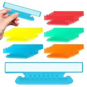 50 Pieces 4 Inch Hanging File Folder Tabs and Inserts Large Clear Plastic Hanging Folder Tabs for Filing Cabinet Folders Labels Back to School Supplies Assorted Colors (50) 50 Pieces 4 Inch Hanging File Folder Tabs and Inserts Large Clear Plastic Hanging Folder Tabs for Filing Cabinet Folders Labels Back to School Supplies Assorted Colors (50)