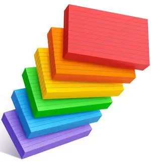 Colored Index Cards 3x5 Inch - 300 Count Flash Cards for Studing, Colored Note Cards 3x5 Cards Neon 3 by 5 Index Cards Ruled Colorful Notecards 3 x 5 Lined Neon Flashcards 6 Colors (50 Count Each) Colored Index Cards 3x5 Inch - 300 Count Flash Cards for Studing, Colored Note Cards 3x5 Cards Neon 3 by 5 Index Cards Ruled Colorful Notecards 3 x 5 Lined Neon Flashcards 6 Colors (50 Count Each)