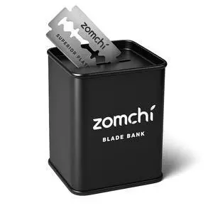 ZOMCHI Razor Blade Bank for Double Edge Safety Razor Blades, Black ZOMCHI Razor Blade Bank for Double Edge Safety Razor Blades, Black