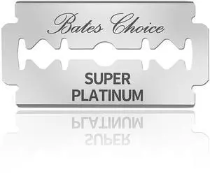 Bates- Double Edge Safety Razor Blades, 40 Pack, Shaving Blades | Stainless Steel Sharp Razor Blades for Smooth Precise Clean Shave & Comfortable Grooming Experience Bates- Double Edge Safety Razor Blades, 40 Pack, Shaving Blades | Stainless Steel Sharp Razor Blades for Smooth Precise Clean Shave & Comfortable Grooming Experience