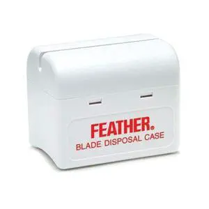 Feather Styling Razor Disposal Case Feather Styling Razor Disposal Case